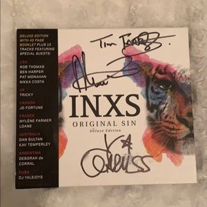 SIGNED INXS Original Sin Album